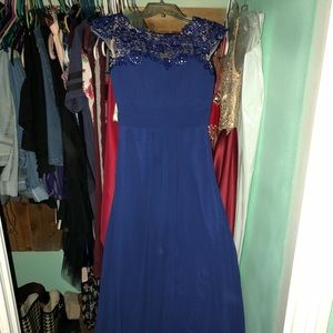 Blue Prom Dress
